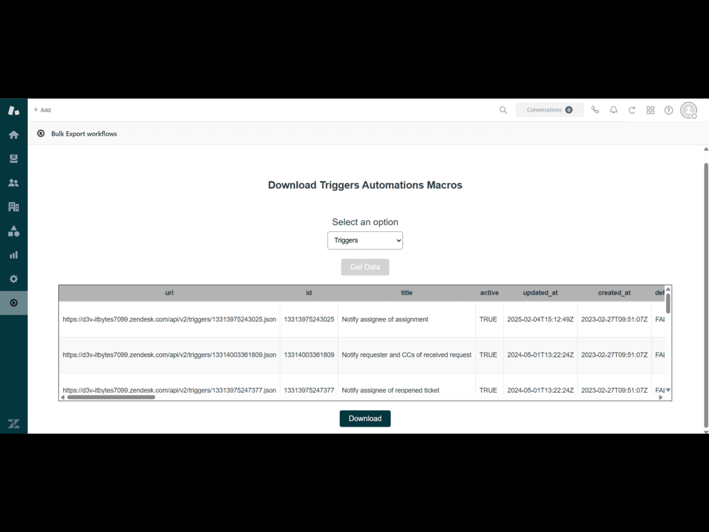 Preview image of app